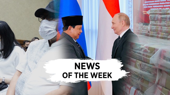 Video Terpopuler Sepekan: Vonis Zarof Ricar hingga Prabowo ke Rusia