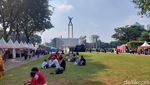 Warga Mulai Datangi Lapangan Banteng, Ikuti Perayaan HUT Jakarta