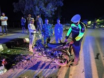 Dua Motor Adu Kambing di Muba, 3 Korban Dilarikan ke RS