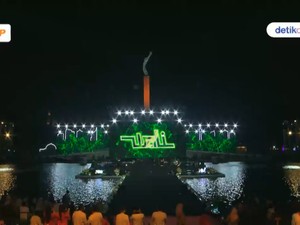 Wali Tutup Malam Puncak HUT Jakarta dengan Canda, Tawa dan Doa