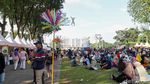 Warga Serbu Lapangan Banteng Sambut HUT Jakarta