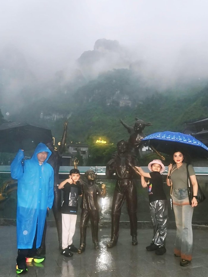 Ashanty liburan ke China Ashanty liburan ke China