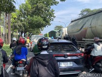 Ada Demo ODOL Depan Kantor Dishub Jateng, Jalan Pantura Siliwangi Macet