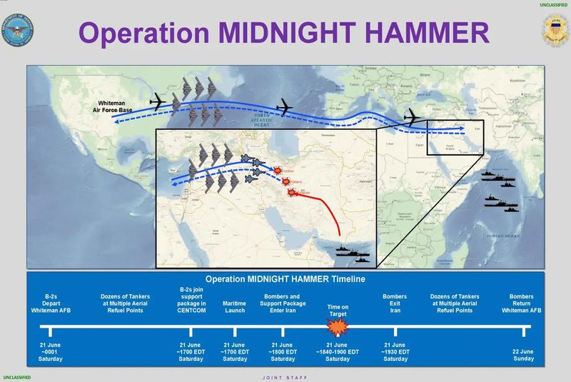 Flightradar24 mengungkapkan pencarian rute pesawat siluman B-2 banyak dicari sebelum membombardir fasilitas nuklir Iran.