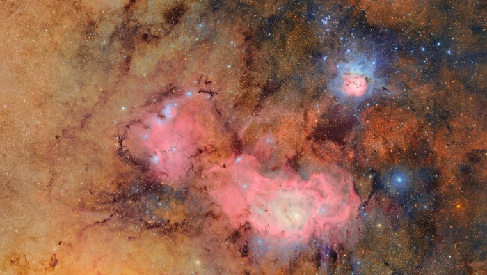 Foto pertama tangkapan teleskop dengan kamera digital terbesar sedunia di Observatorium Vera C. Rubin