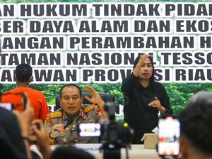 Luas Konservasi TNTN Berkurang, Polda Riau Ajak Warga Jaga Rumah Gajah