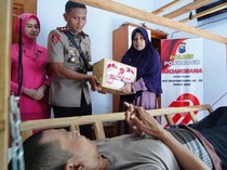 Kapolres Ponorogo Sambangi Anggota yang Sakit Jelang Hari Bhayangkara