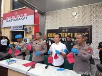 Video: Terlibat Aksi Pembacokan, 7 Anggota Geng Motor Makassar Diciduk
