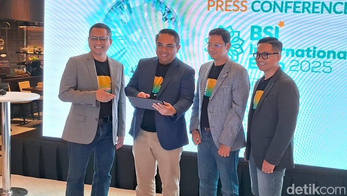 Konferensi pers International Expo 2025