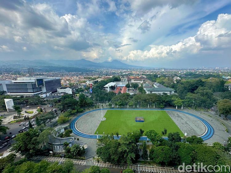 Potret Gasibu dari Ketinggian, Terlihat Kudjang dan Helipad di Tengah Lapangan