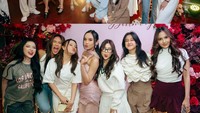 Pada foto ini ada teman Idol seangkatan Lyodra, seperti Mahalini, Keisya Levronka, Ziva Magnolya, Tiara Andini, dan lainnya. Foto: dok. Instagram Lyodra