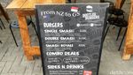 Menikmati Smash Burger Asal New Zealand di Dalam Pasar