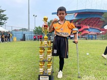 Ngalam Mbois: Yudan, Bocah 10 Tahun Bermimpi Masuk Timnas Amputasi