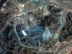 Foto Satelit Kerusakan Situs Nuklir Fordow Iran yang Dibom AS