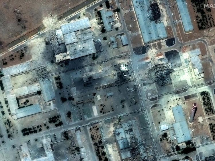 Penampakan 3 Fasilitas Nuklir Iran Setelah Dibom AS