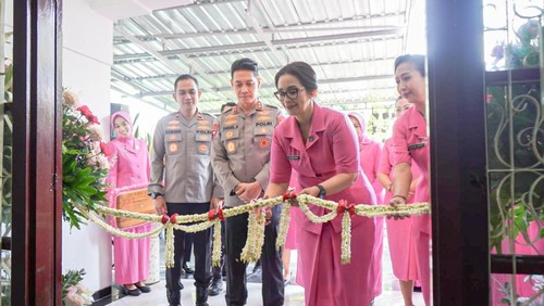 Peresmian kantor Bhayangkari Daerah Bali, Senin (23/6/2025). (Dok. Polda Bali)