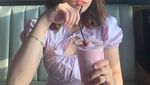 Putri Isnari Hobi Hangout, Santai Nikmati Es Jeruk hingga Strawberry Milkshake