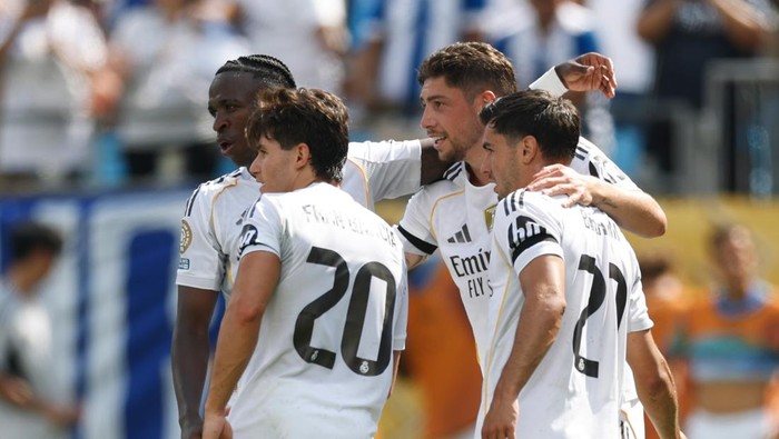 Hasil Piala Dunia Antarklub 2025: 1 Kartu Merah, Real Madrid Vs Pachuca 3-1