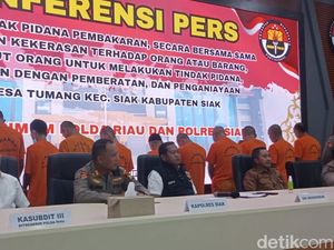 13 Orang Jadi Tersangka Bakar-Rusak Fasilitas PT SSL di Siak, Ada Kades-Kadus