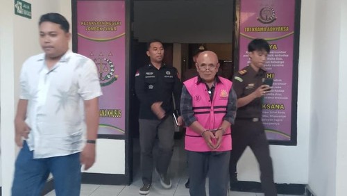 Satu tersangka korupsi pembangunan sumur bor di Dusun Tejong Daya, Desa Ketangga, Kecamatan Suela, Lombok Timur, kembali ditahan Kejari Lotim.