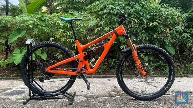 Sepeda Yeti SB 150. (CNBC Indonesia/Ferry Sandi)
