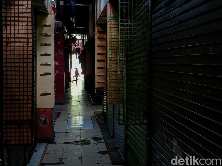 Sesepi Ini Pasar Taman Puring Jaksel Kini