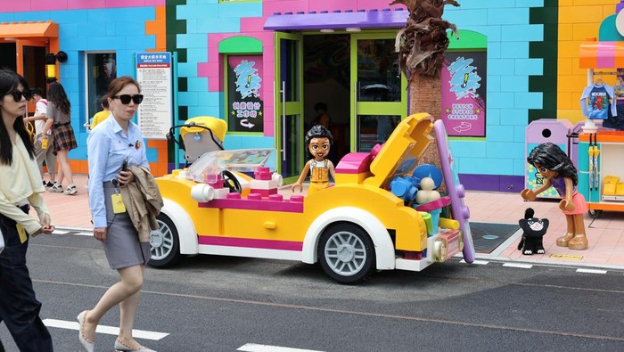 Legoland Shanghai is pictured during the pre-opening, during a media tour ahead of the theme park's opening set on July 5, China June 20, 2025. REUTERS/Go Nakamura