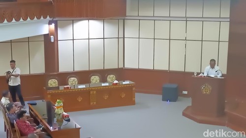 Rapat paripurna ke-19 DRPD Provinsi Bali, Senin (23/6/2025).