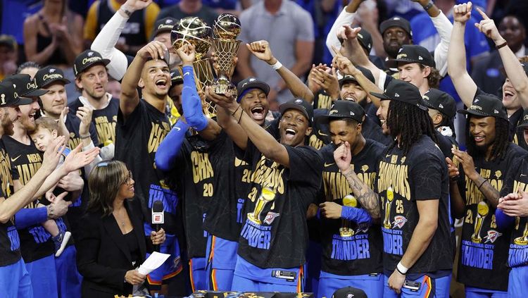 Momen OKC Juara NBA 2025, Taklukkan Indiana Pacers
