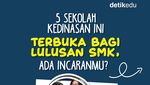 Infografis: 5 Sekolah Kedinasan Ini Terbuka bagi Lulusan SMK, Ada Incaranmu?