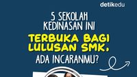 Infografis: 5 Sekolah Kedinasan Ini Terbuka bagi Lulusan SMK, Ada Incaranmu?