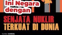 Infografis: 7 Negara dengan Senjata Nuklir Terkuat di Dunia