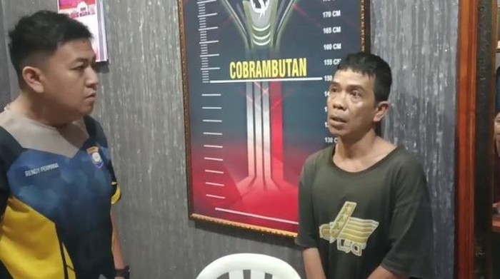 Ayah di Banyuasin rantai leher anak di terali