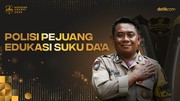 Di Pelosok Donggala, Bripka Annas Berjuang untuk Pendidikan Suku Daa
