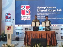 Setop Pembajakan! Gramedia dan Kementerian Hukum Kampanyekan Literasi Karya Asli