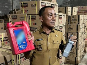 Terbongkarnya Gudang Oli Palsu di Kubu Raya Kalbar