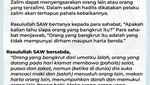 5 Hal yang Buat Pahala Amal Kebaikan Muslim Terhapus