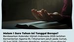 Sejarah Penetapan Malam 1 Suro yang Bertepatan dengan 1 Muharram