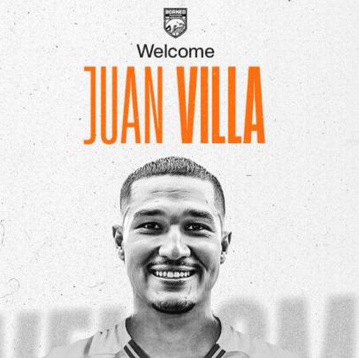 Selamat datang di Borneo FC Samarinda, Juan Villa! Ia menjadi pemain asing pertama yang direkrut Pesut Etam untuk menyongsong musim kompetisi 2025-2026.