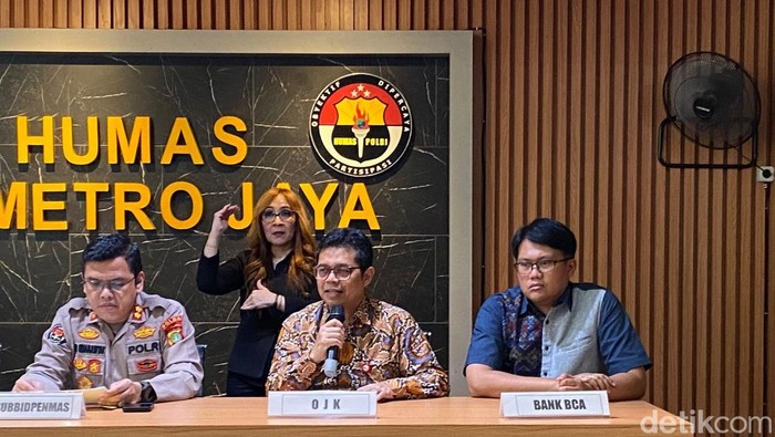 Ketua Sekretariat Satgas Pemberantasan Aktivitas Keuangan Ilegal (PASTI), Hudiyanto. (Wildan/detikcom)
