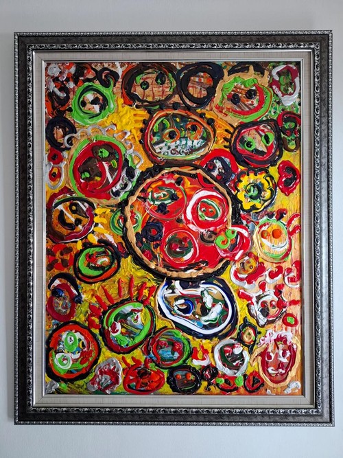 Lukisan Rupatawa karya teranyar dari Sam Sianata.