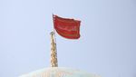 Masjid Jamkaran Dibalut Bendera Merah, Lambang Perlawanan Iran