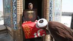 Masjid Jamkaran Dibalut Bendera Merah, Lambang Perlawanan Iran