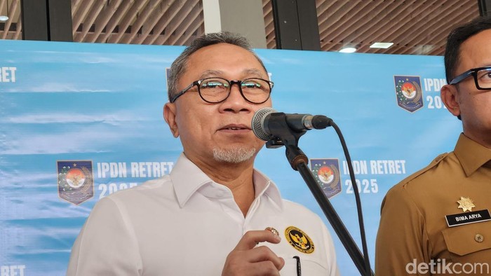 Menko Pangan Zulkifli Hasan. (Adrial/detikcom)