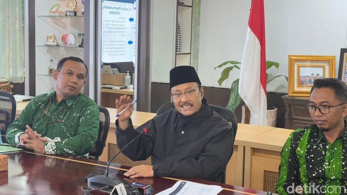 Mensos Saifullah Yusuf (Gus Ipul). (Belia/detikcom)