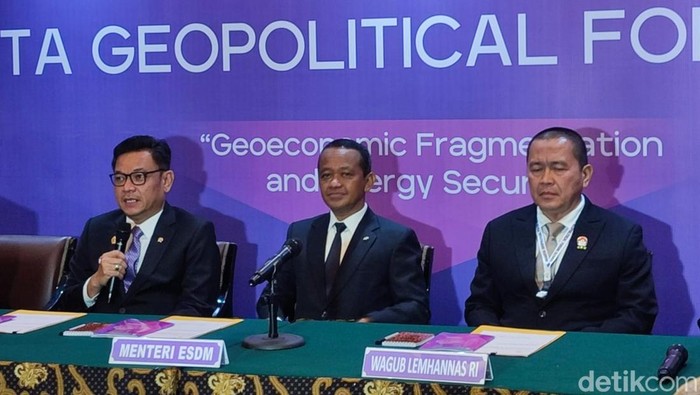Menteri Energi dan Sumber Daya Mineral (ESDM) Bahlil Lahadalia