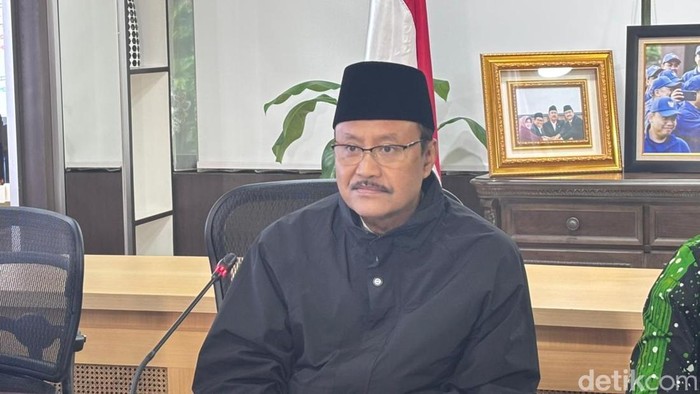 Menteri Sosial (Mensos) Saifullah Yusuf (Gus Ipul). (Belia/detikcom)