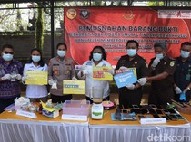 Kejari Jembrana Musnahkan Barang Bukti 48 Perkara, Didominasi Kasus Narkoba