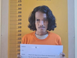 Pengedar Narkoba di Kuansing Ditangkap, Barang Bukti Sabu Disita