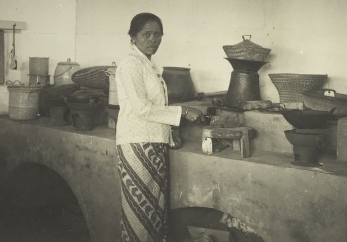 Potret dapur jadul di tahun 1905-1935 di berbagai wilayah Indonesia